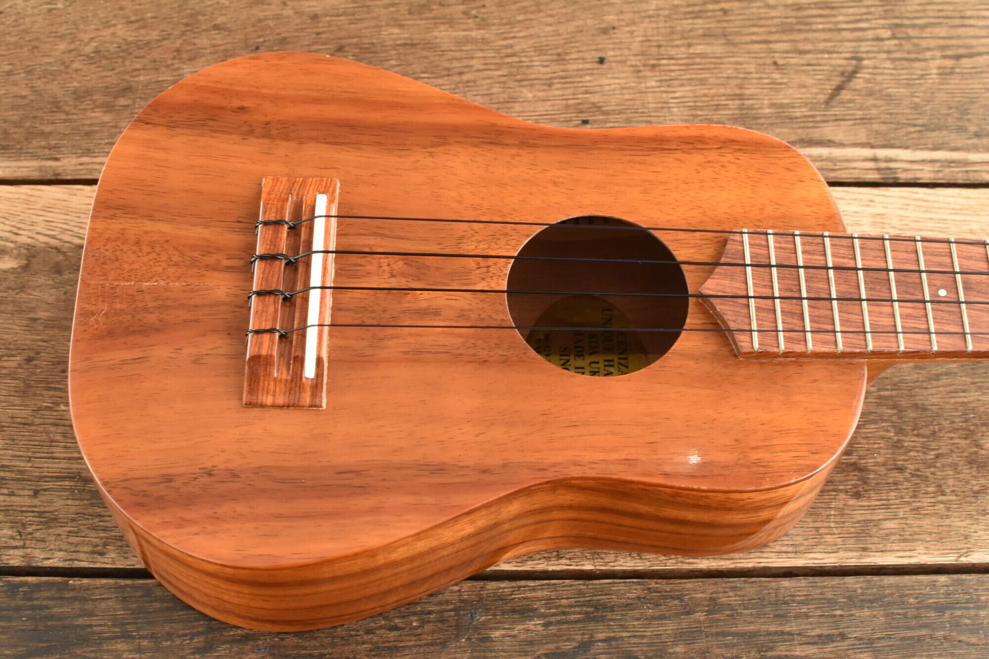 Ceniza Soprano Longneck Hawaiian Koa | Quiet Village