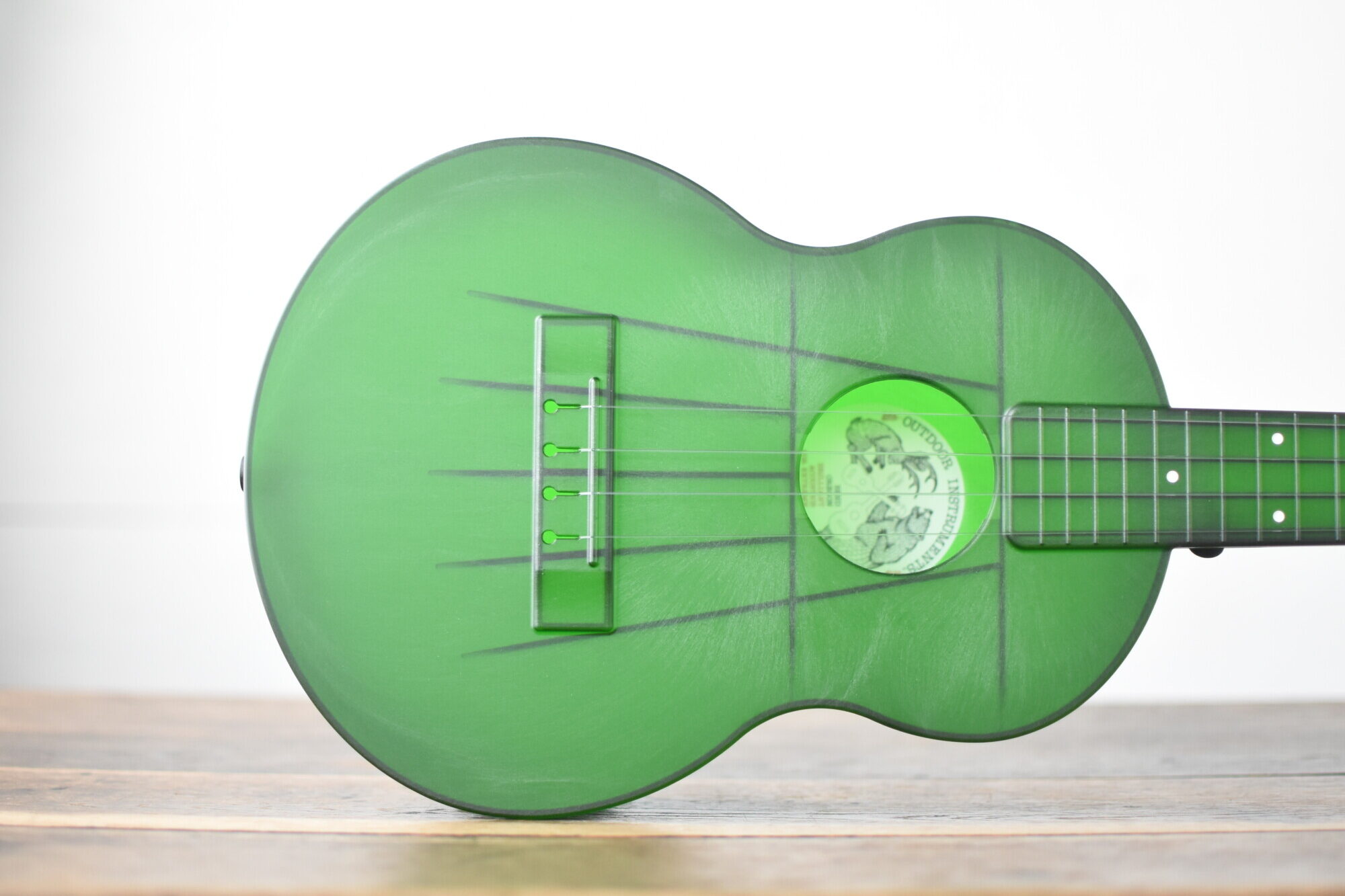 OUTDOOR UKULELE Tenor Green Nickel | Quiet Village