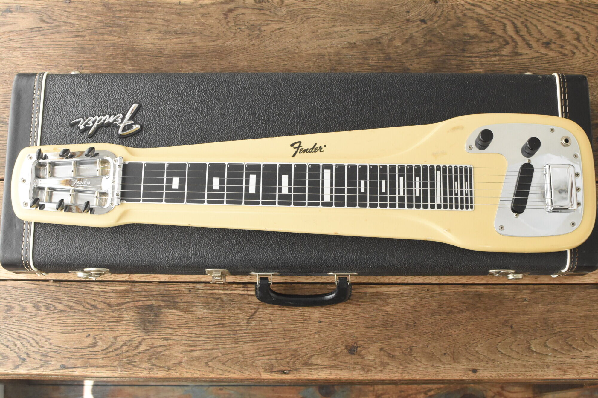 50s-60s Fender Steel Guitar 6弦 Lap Steeltomのフェンダー - ギター