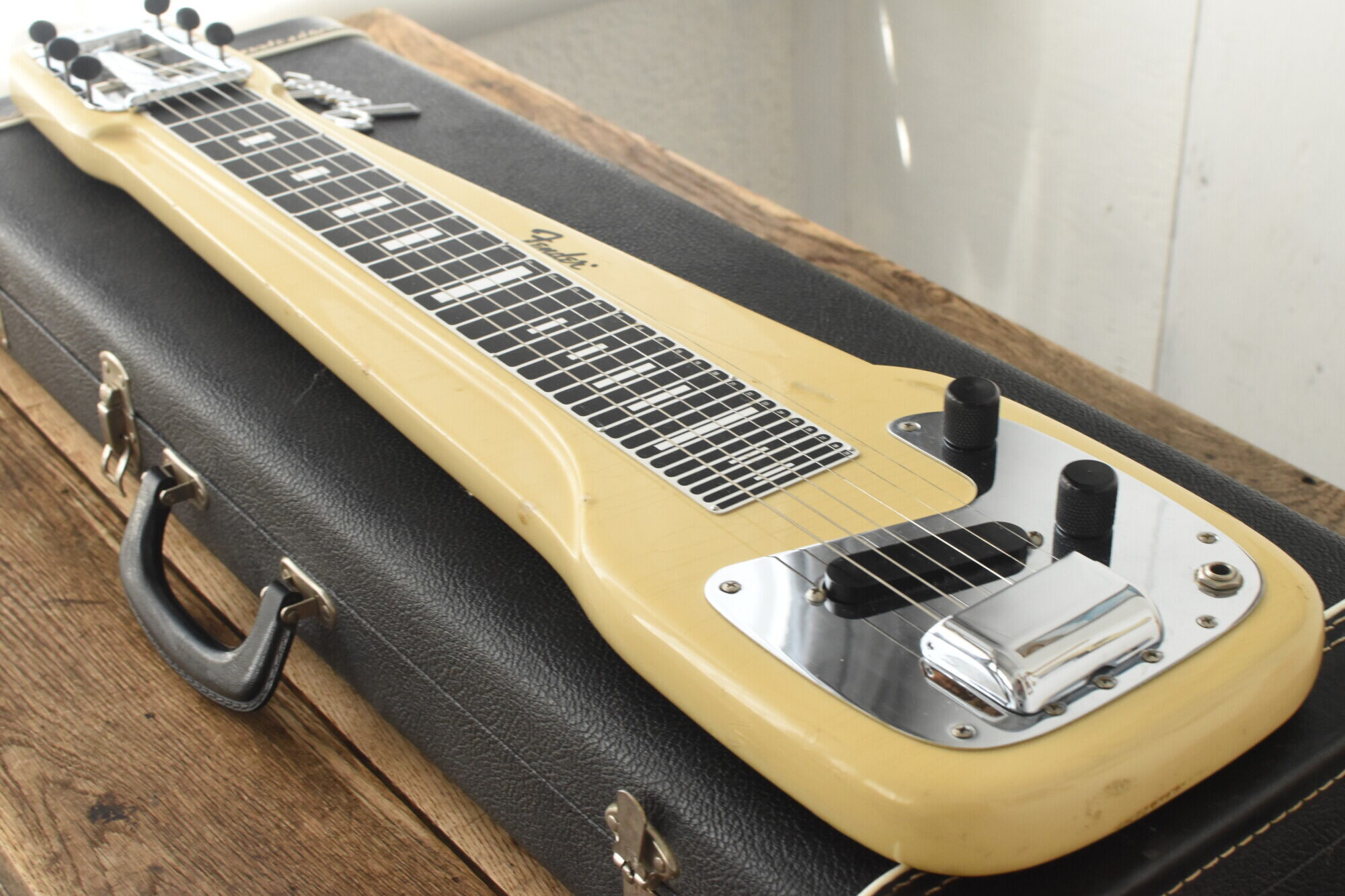 50s-60s Fender Steel Guitar 6弦 Lap Steeltomのフェンダー - ギター